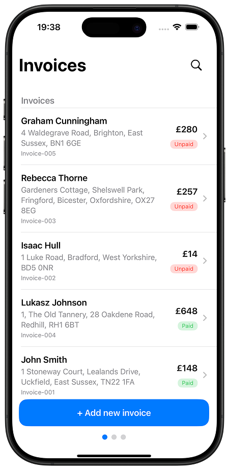 Tradei App Screenshot